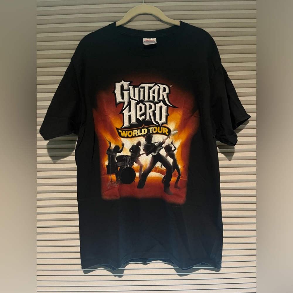 Guitar Hero tshirt.